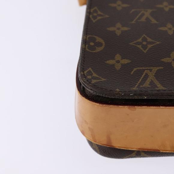 LOUIS VUITTON Monogram Cartouchiere GM Shoulder Bag M51252 LV Auth BA5913 - Picture 16 of 16